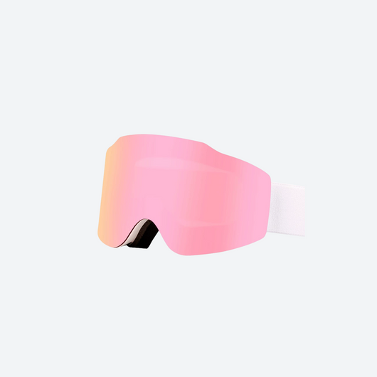 Aurora White Cylindrical Goggles