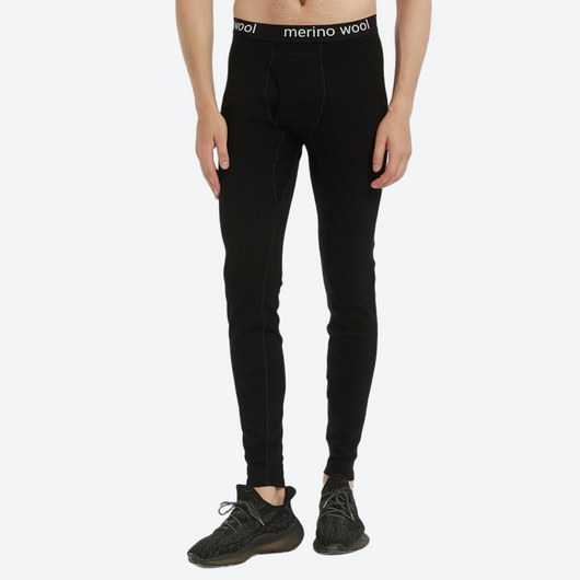 Vell Men's 100% Merino Wool Base Layer Bottom