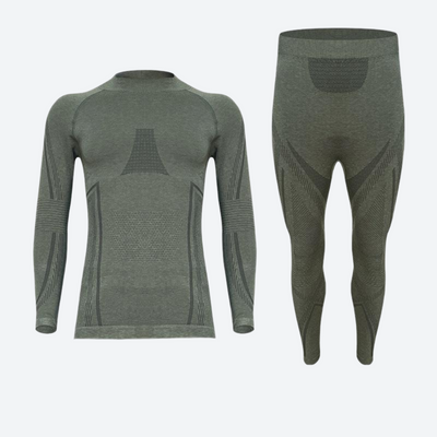Motion Merino Wool Compression Base Layer Suit