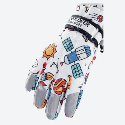 Cosmo Kids' Full-Finger Snow Gloves