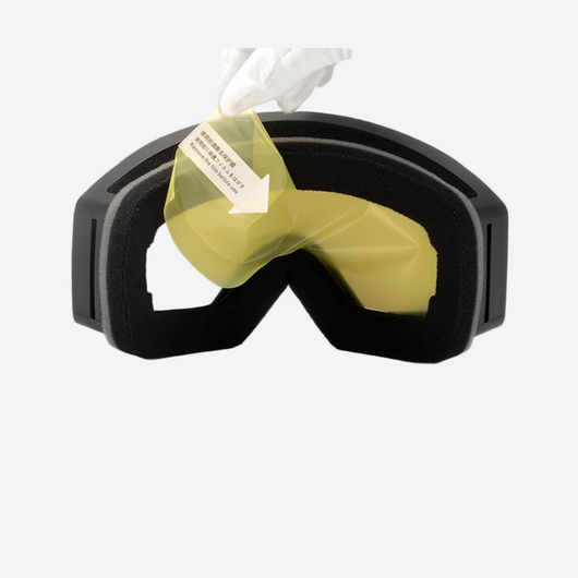 Crisp Strap Buckle Cylindrical Goggles
