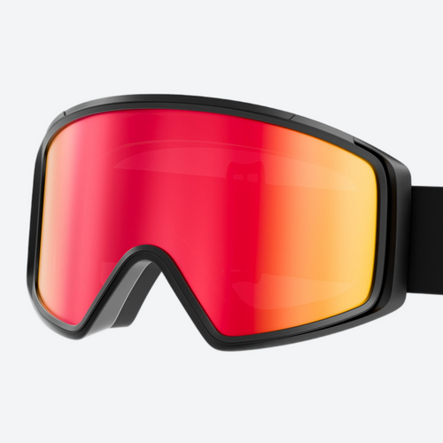 Crisp Strap Buckle Cylindrical Goggles