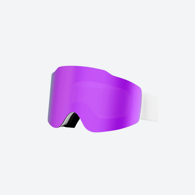 Aurora White Cylindrical Goggles