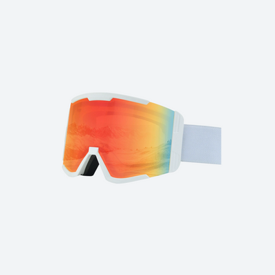 Aurora White Cylindrical Goggles