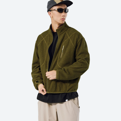 Hex Honeycomb Fleece Jacket - Unisex
