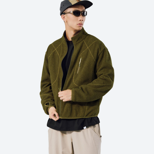 Hex Honeycomb Fleece Jacket - Unisex