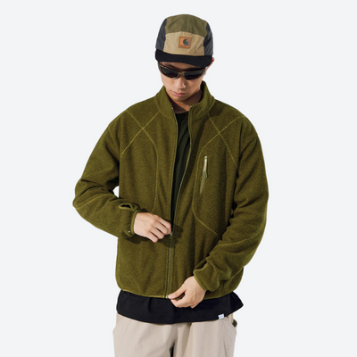 Hex Honeycomb Fleece Jacket - Unisex